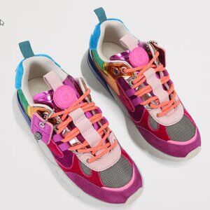NWT Kurt Geiger Runner Multicolor London Sneakers